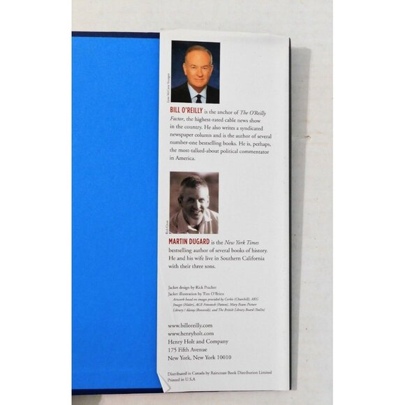Killing Patton by Bill O'Reilly Martin Dugard 1st Edition 2014 Hardcover Jacket - Picture 4 of 5